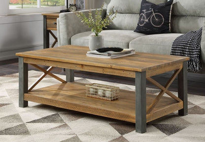 Urban Elegance Reclaimed Wood Coffee Table