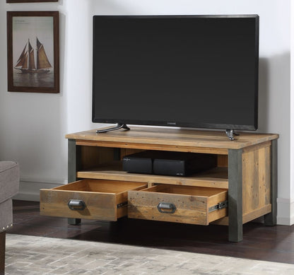 Urban Elegance Reclaimed Wood Widescreen TV Cabinet