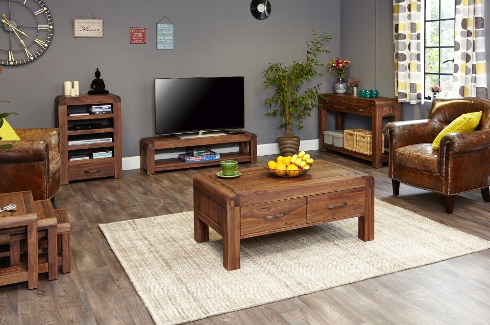 Shiro Walnut Brown TV Unit