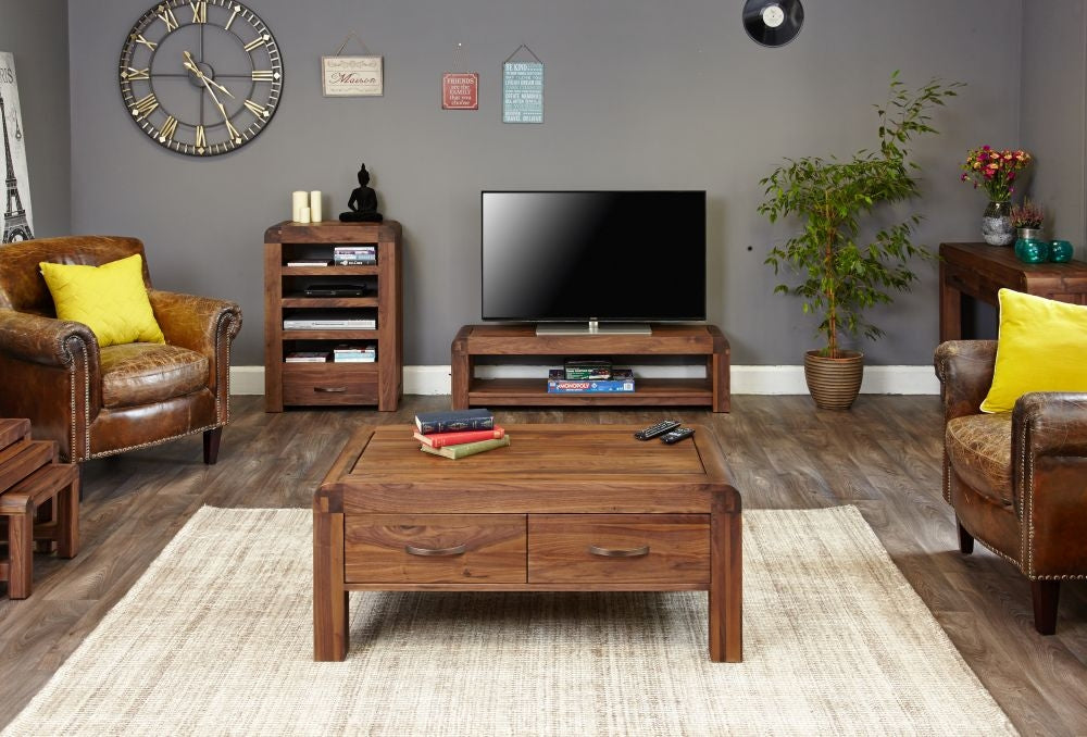 Shiro Walnut Brown TV Unit