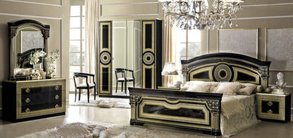 Camel Aida Black and Gold Italian Wardrobe