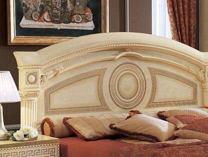 Camel Aida Ivory Italian Bed