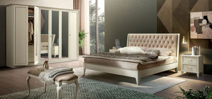 Camel Giotto Night Bianco Antico Italian Bed