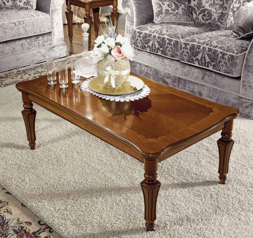 Camel Torriani Day Walnut Italian Coffee Table