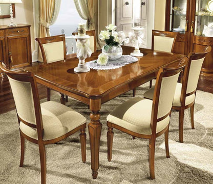 Camel Torriani Day Walnut Italian 6 Seater Extending Dining Table