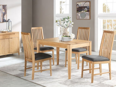 Dunmore Oak Dining Table - 4 Seater