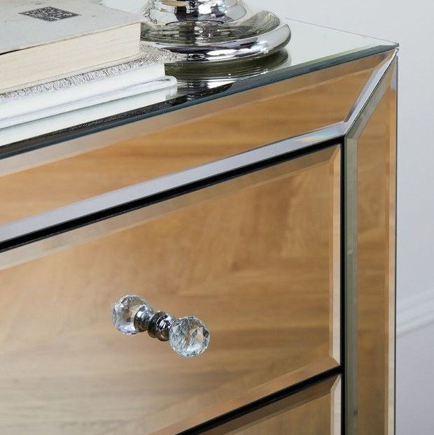 Palermo Mirrored Multi Drawer Chest