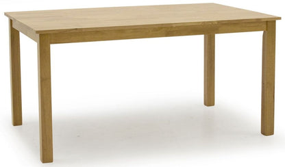 Vida Living Annecy 120cm Natural Wood Dining Table - 4 Seater