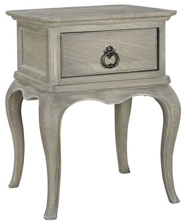 Willis and Gambier Camille Oak 1 Drawer Bedside Table