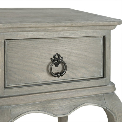 Willis and Gambier Camille Oak 1 Drawer Bedside Table