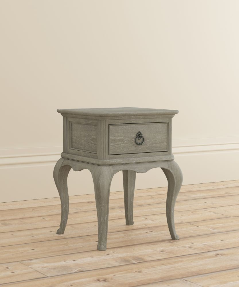 Willis and Gambier Camille Oak 1 Drawer Bedside Table