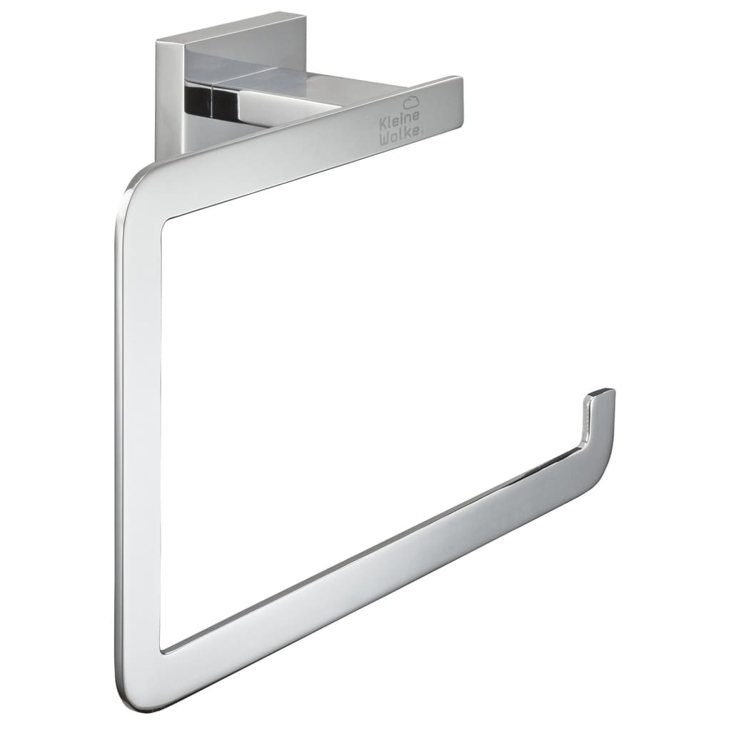 Kleine Wolke Towel Ring Meo Silver