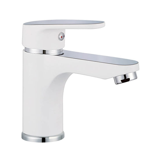 Schãœtte Basin Mixer Tap Alaska White And Chrome