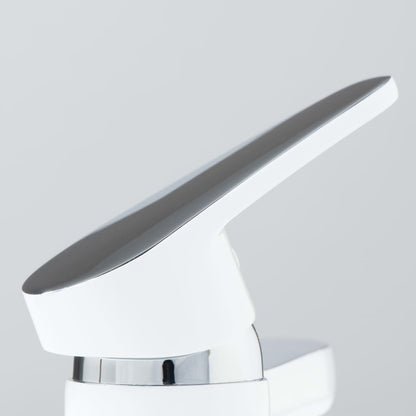 Schãœtte Basin Mixer Tap Alaska White And Chrome