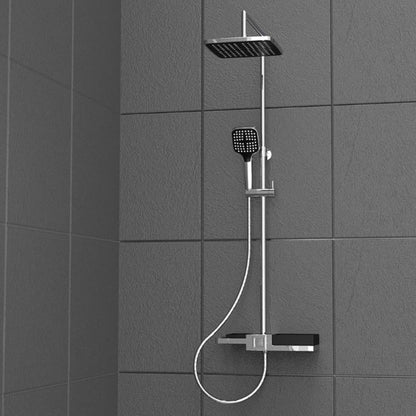 Schãœtte Overhead Shower Set Blueperl Chrome