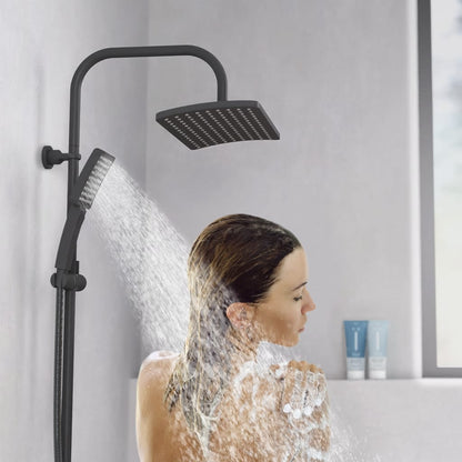 Schãœtte Overhead Shower Set Mallorca Matte Black