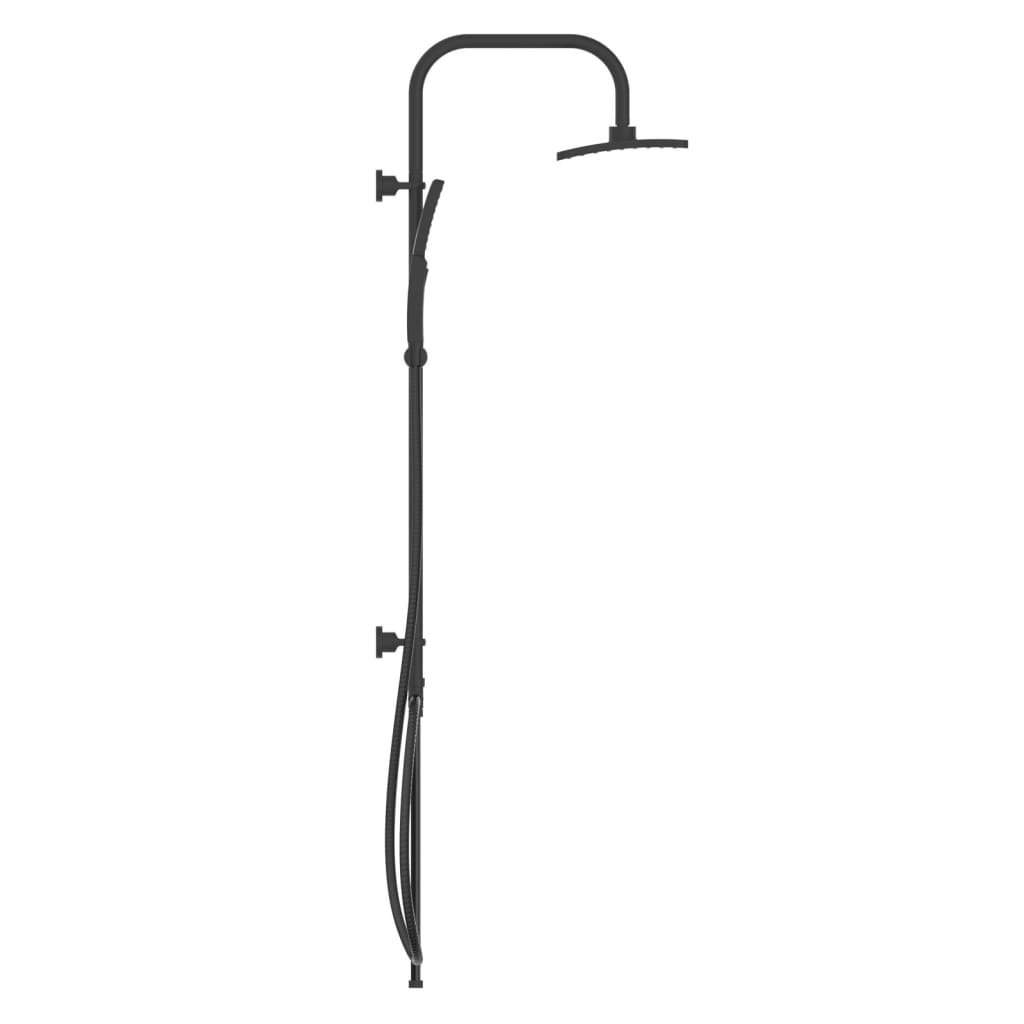 Schãœtte Overhead Shower Set Mallorca Matte Black