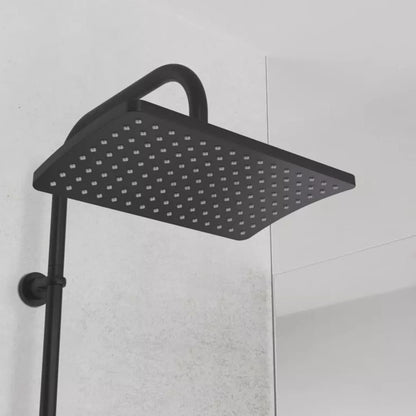 Schãœtte Overhead Shower Set Mallorca Matte Black