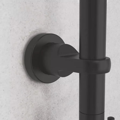 Schãœtte Overhead Shower Set Mallorca Matte Black