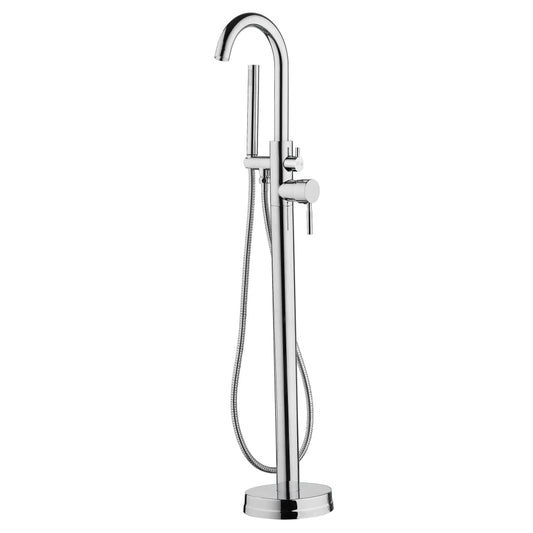 Schãœtte Bath Shower Mixer Tap With Shower Set Cornwall Chrome