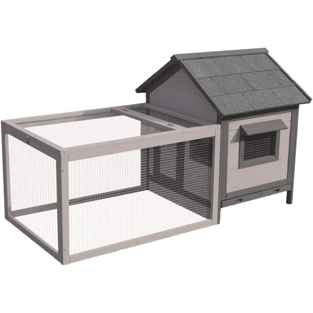 Flamingo Rabbit Hutch Grace Cottage