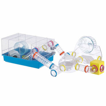 Ferplast Hamster Cage Paula Blue 46X29.5X24.5 Cm 57906411