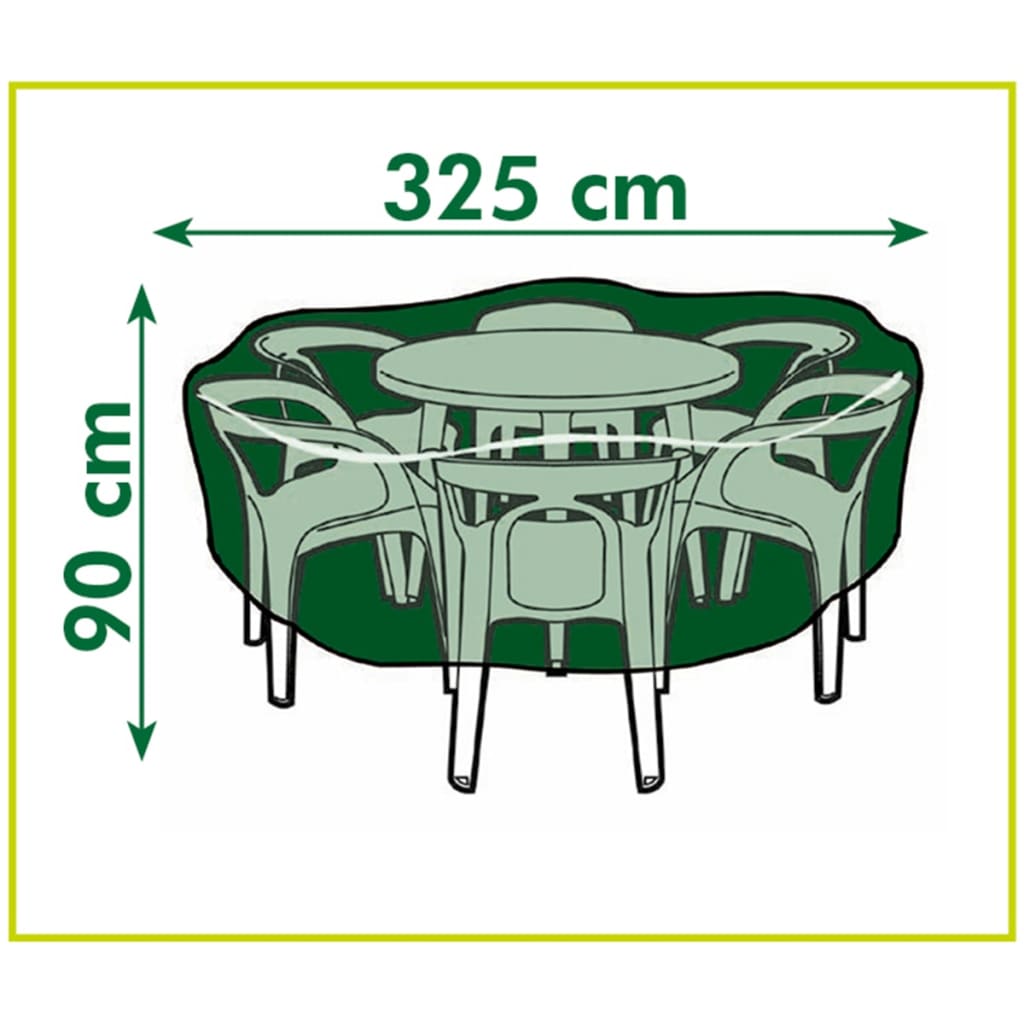 Nature Garden Furniture Cover For Round Tables 325X325X90 Cm