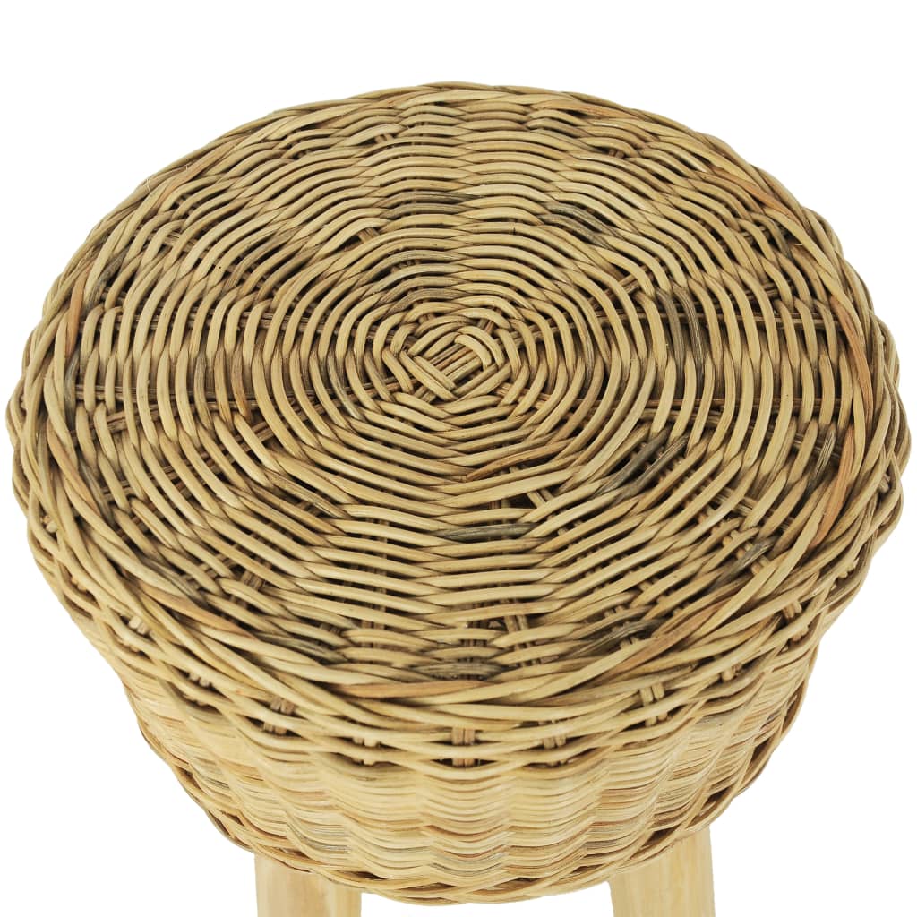 Bar Stool Natural Rattan