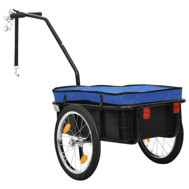 Bike Trailer/Hand Wagon 155X60X83 Cm Steel Blue