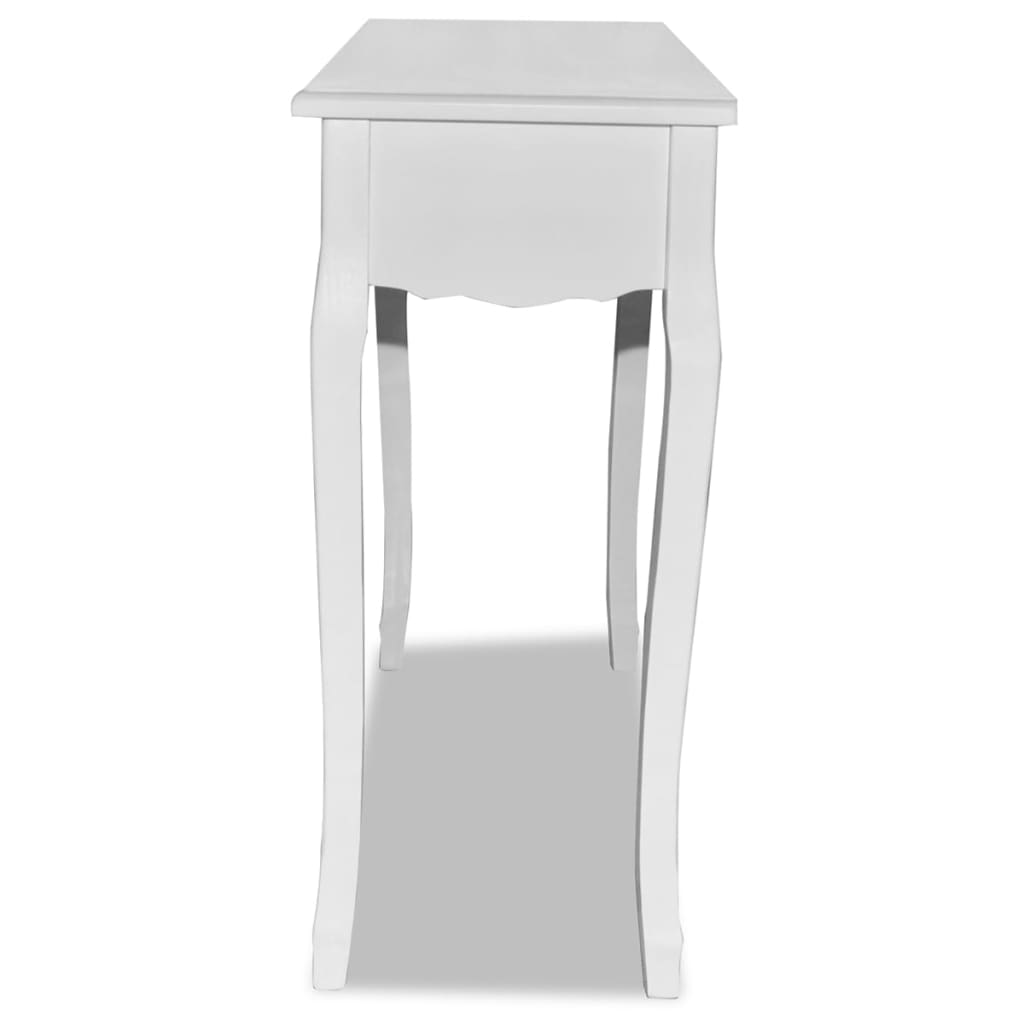 Dressing Console Table White