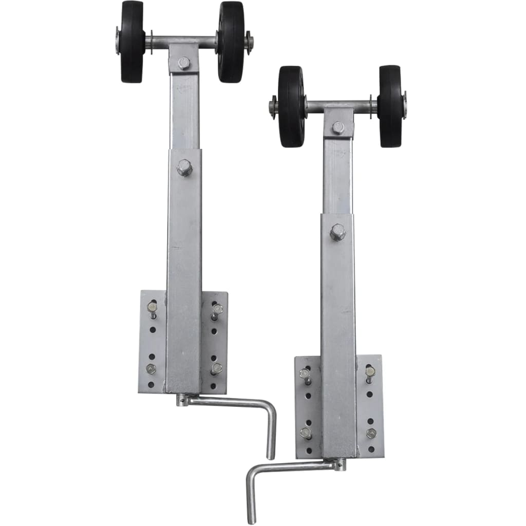 Boat Trailer Double Roller Bow Support Set Of 2 59 - 84 Cm