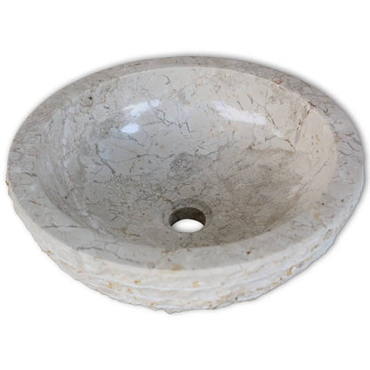 Basin Marble 40 Cm Cream