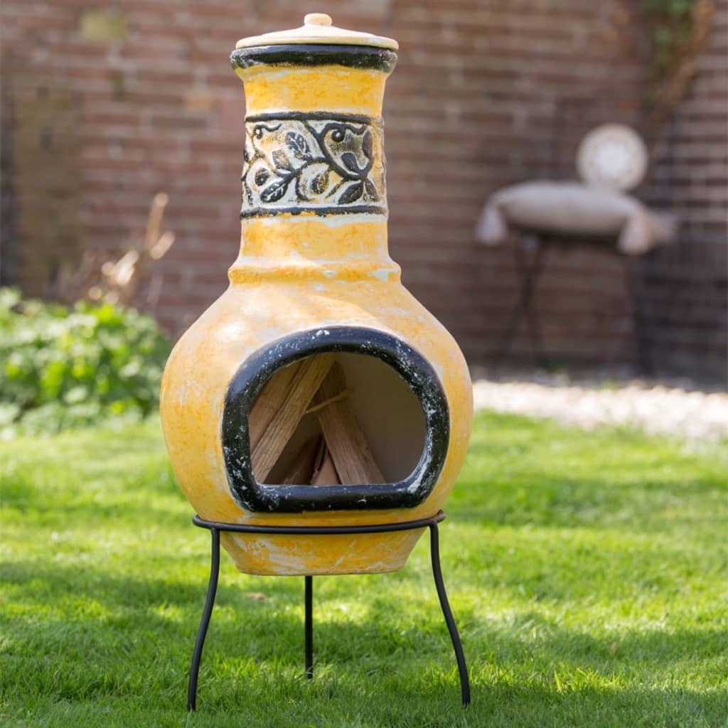 Redfire Fireplace Soledad Clay Yellow/Black 86035