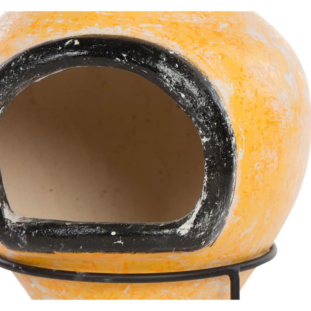 Redfire Fireplace Soledad Clay Yellow/Black 86035