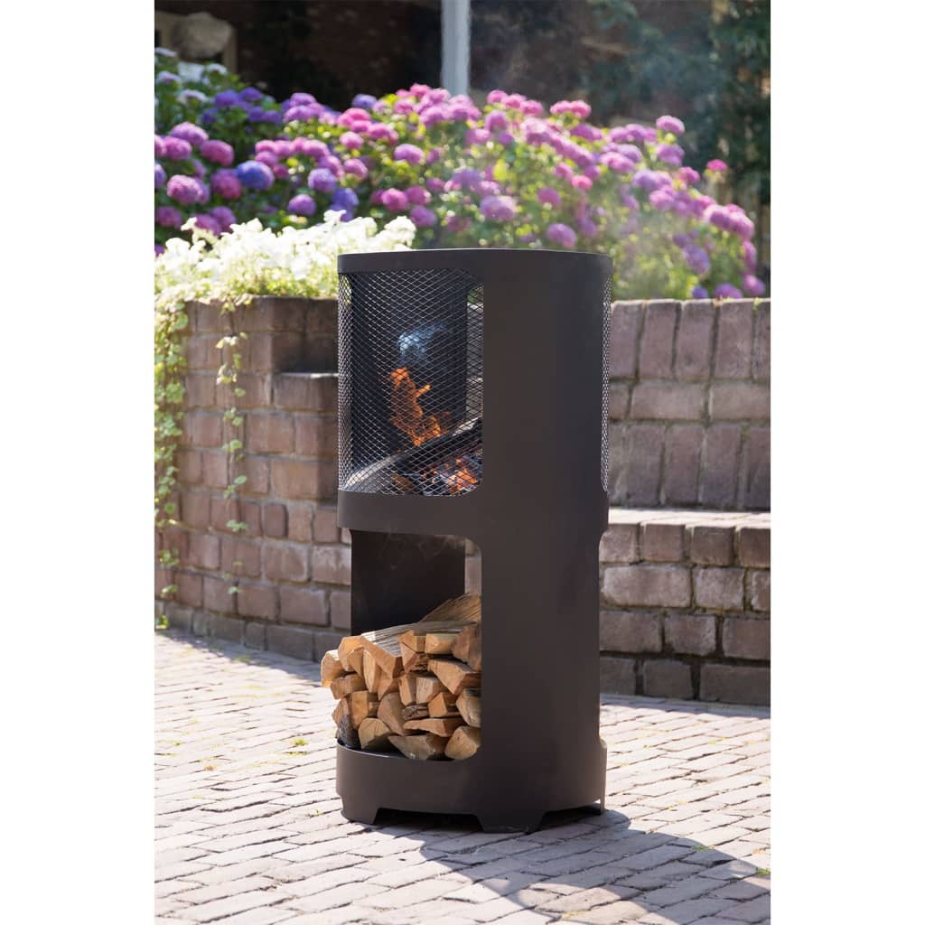 Redfire Fire Pit Buffalo 44X90Cm Steel Matte Black