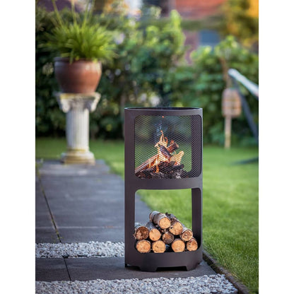 Redfire Fire Pit Buffalo 44X90Cm Steel Matte Black