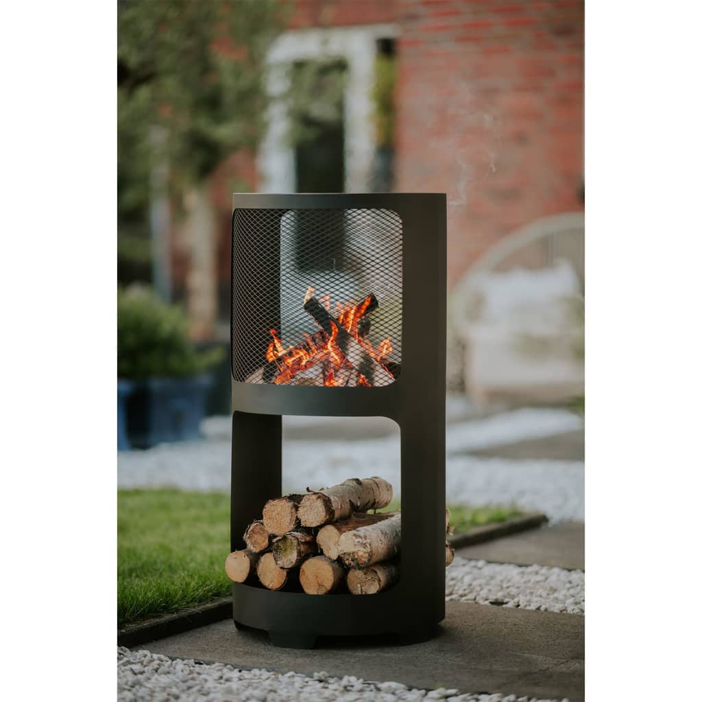 Redfire Fire Pit Buffalo 44X90Cm Steel Matte Black