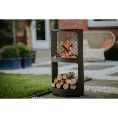 Redfire Fire Pit Buffalo 44X90Cm Steel Matte Black