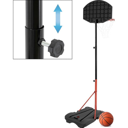 Xq Max Adjustable Height Portable Basketball Set