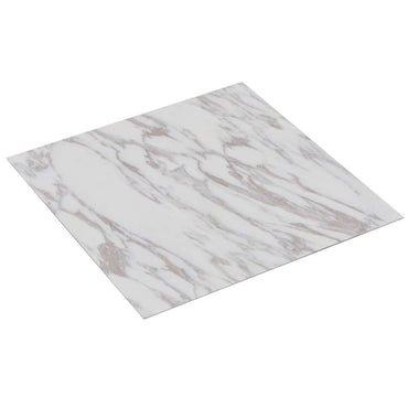 Self-Adhesive Pvc Flooring Planks 5.11 M² White Marble