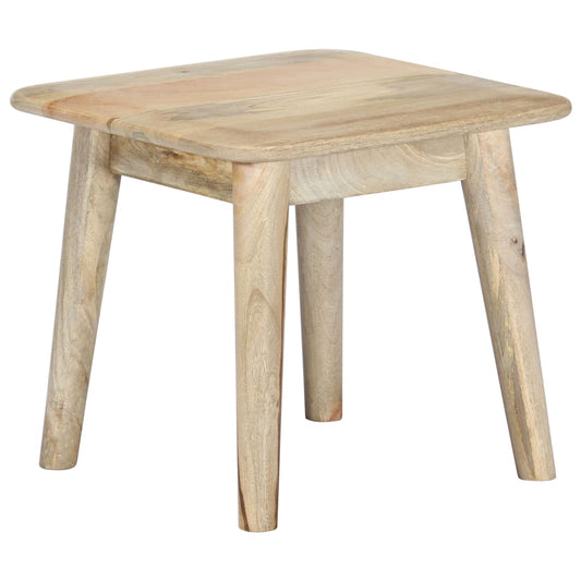 Coffee Table 45X45X40 Cm Solid Mango Wood