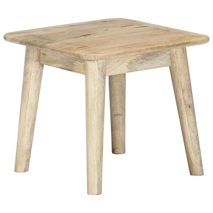 Coffee Table 45X45X40 Cm Solid Mango Wood