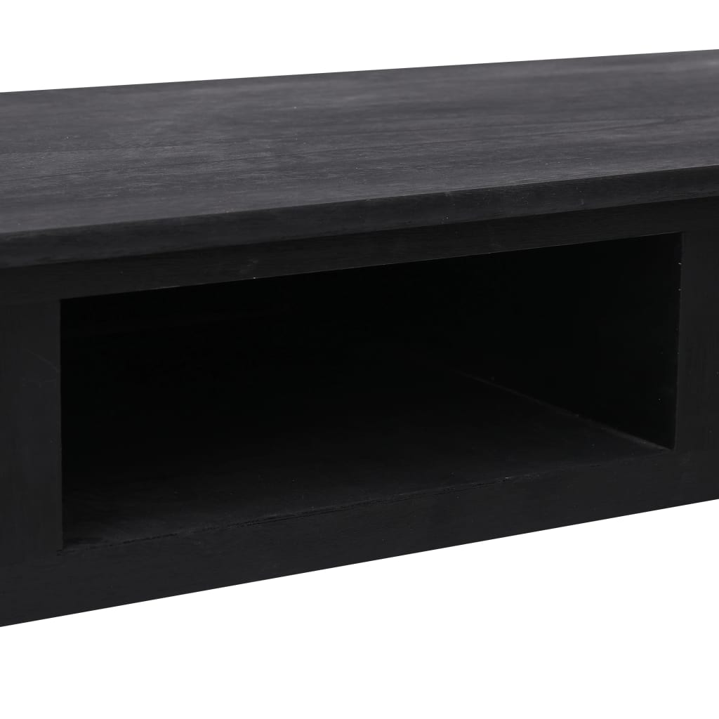 Console Table Black 110X45X76 Cm Wood