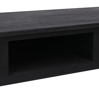 Console Table Black 110X45X76 Cm Wood