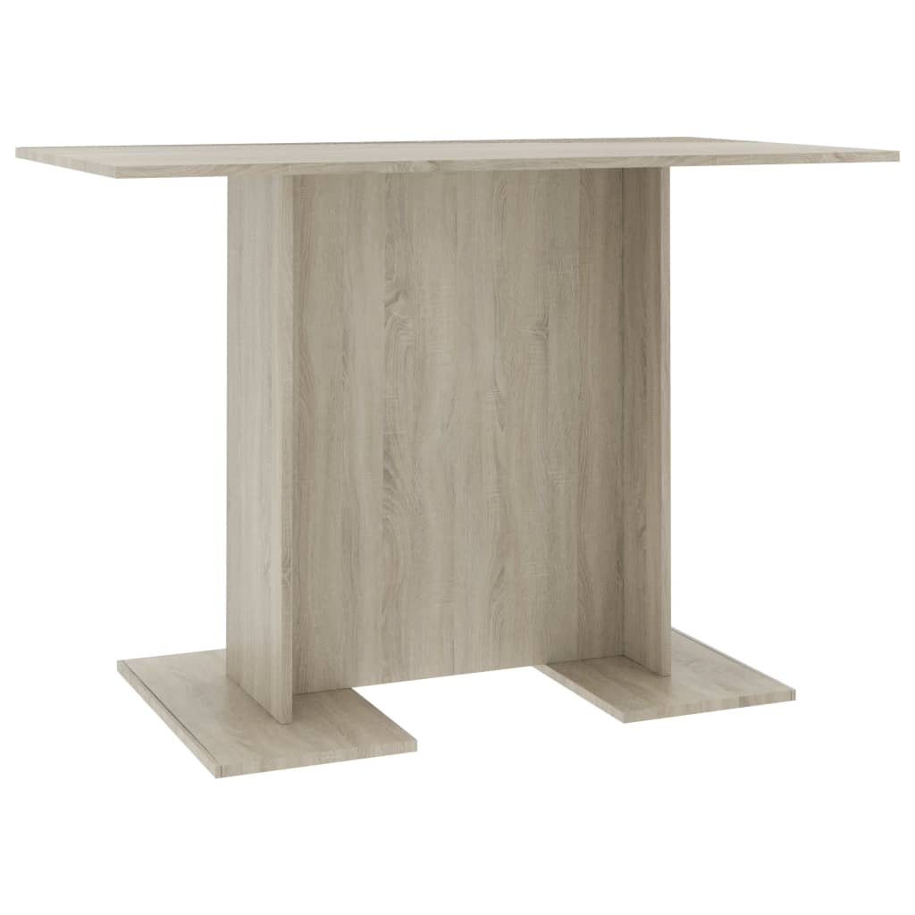 Dining Table Sonoma Oak 110X60X75 Cm Engineered Wood