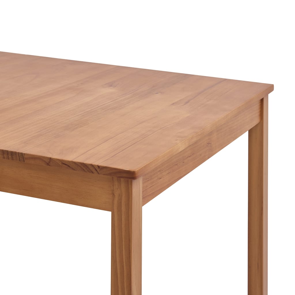 Dining Table Honey Brown 180X90X73 Cm Pinewood