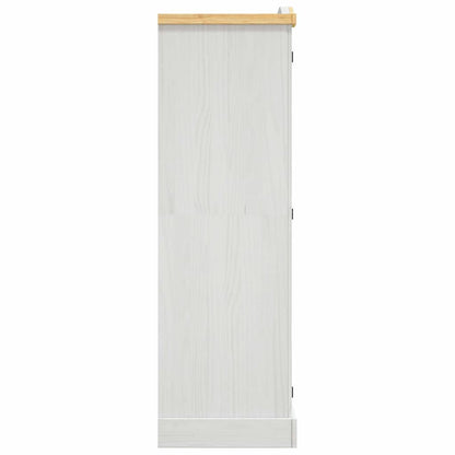 Wardrobe Mexican Pine Corona Range 3 Doors White