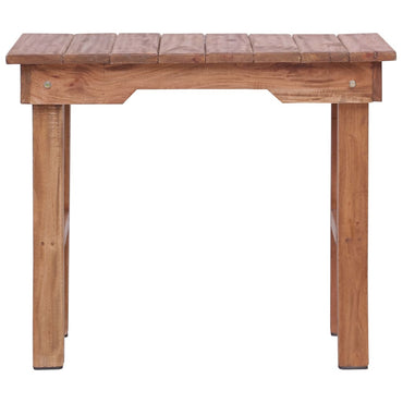 End Table 70X35X60 Cm Solid Mahogany Wood