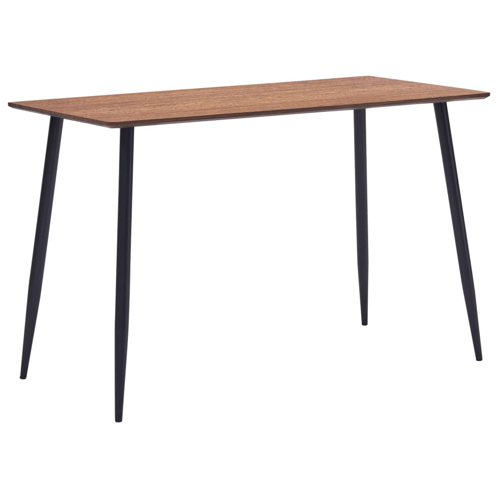 Dining Table Brown 120X60X75 Cm