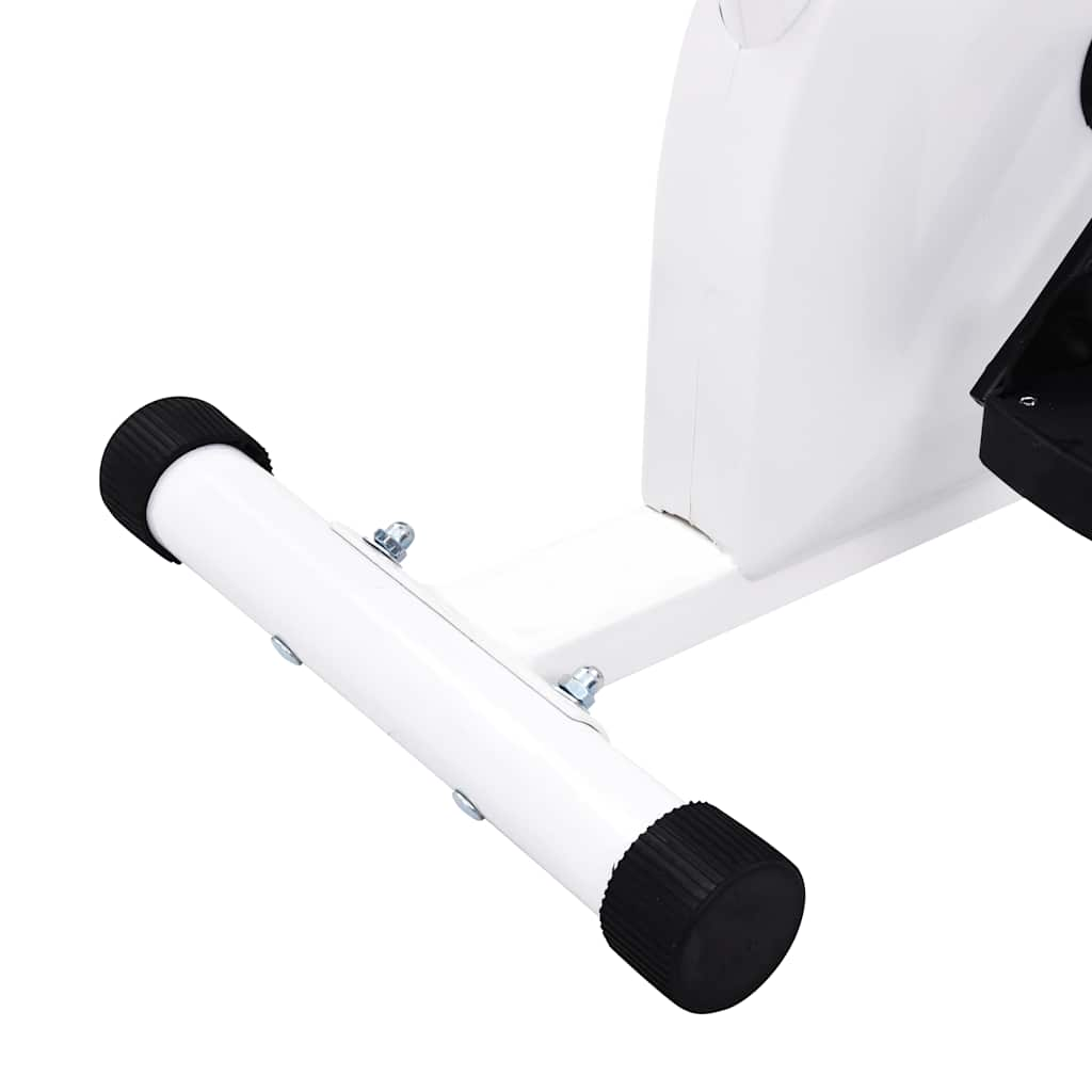 Exercise Bike With Belt Resistance White